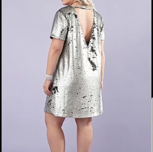 Sequin Shuft Dress